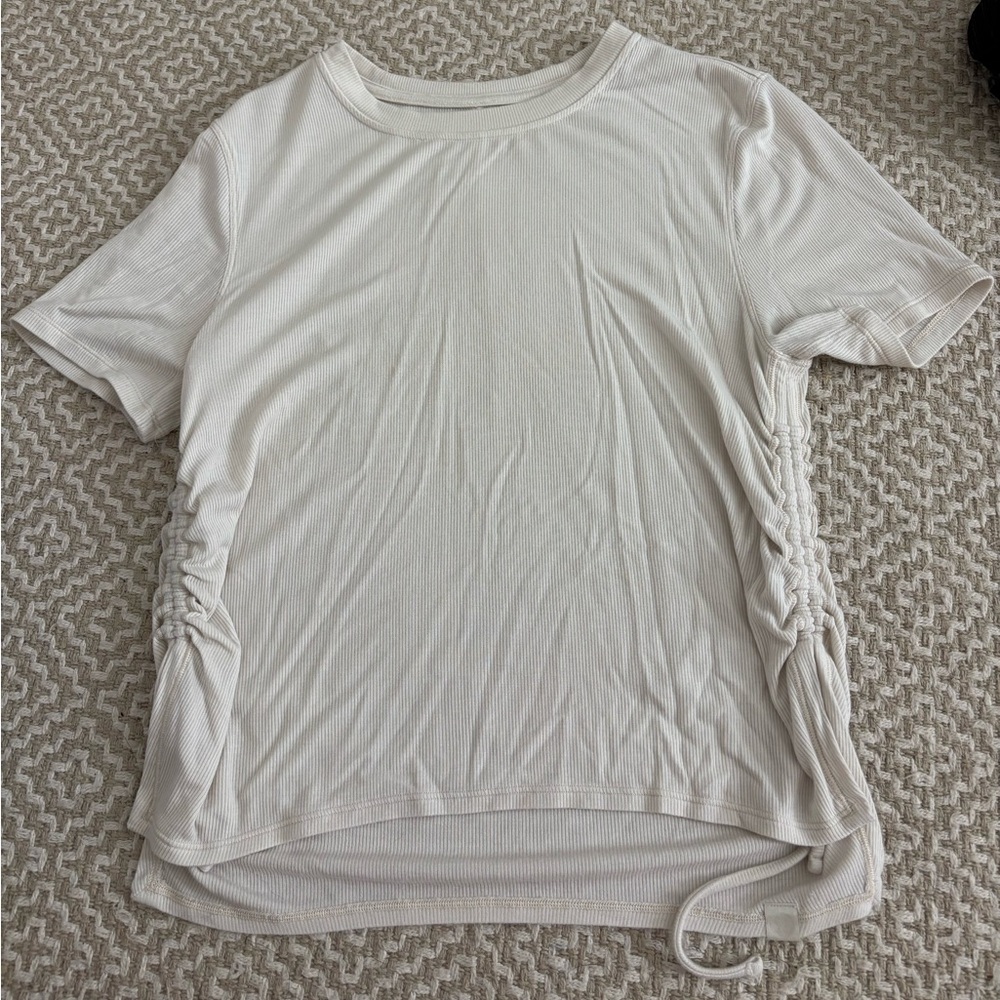 Lululemon Cinch Ribbed Tee